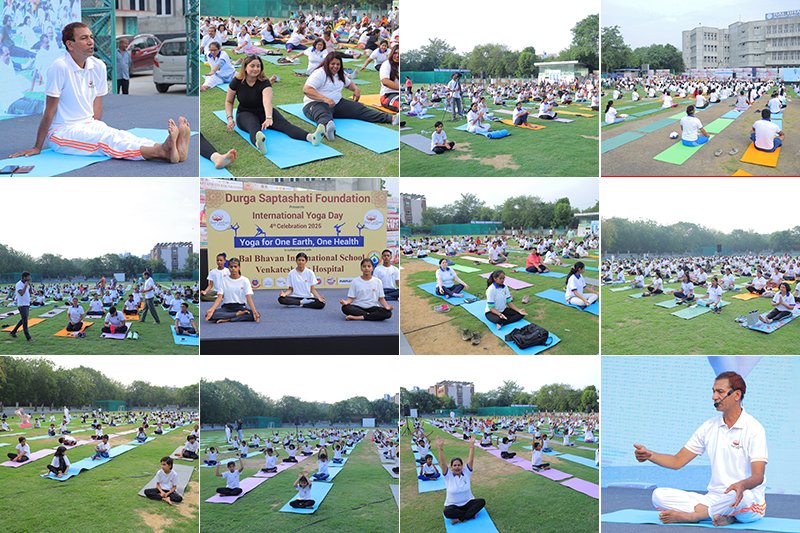 International Yoga Day 4th Celebration 2025